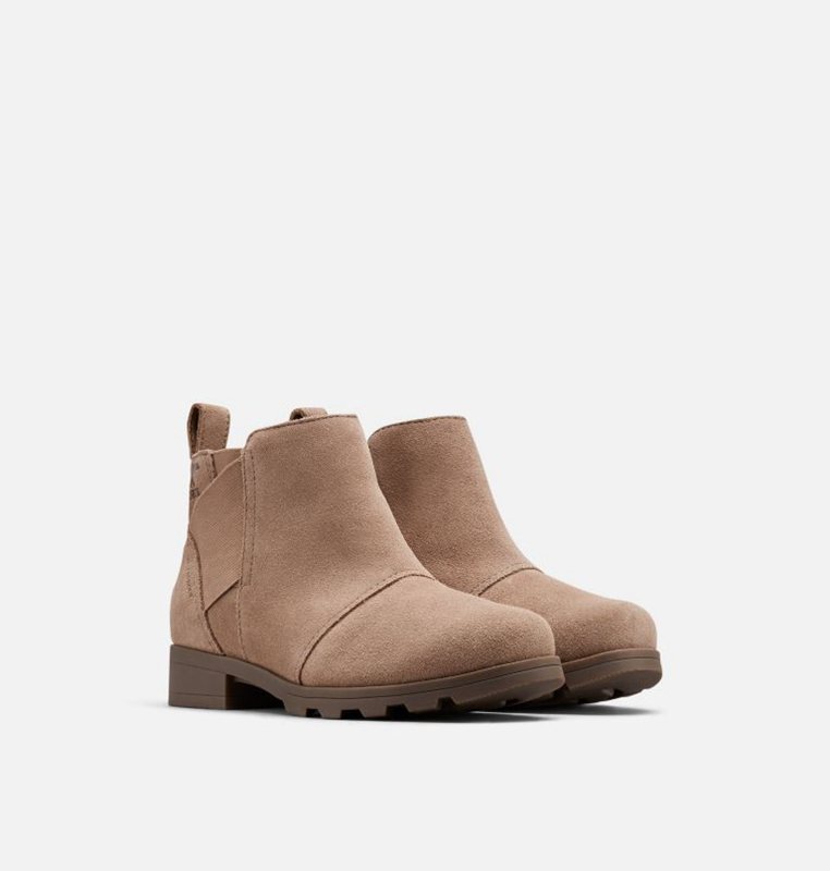 Sorel Barn Stövlar Brun - Youth Emelie™ Chelsea - ASN-769281